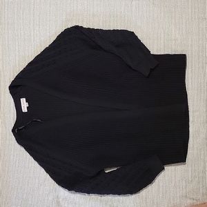 BOGO FREE Knox Rose black knit cardigan